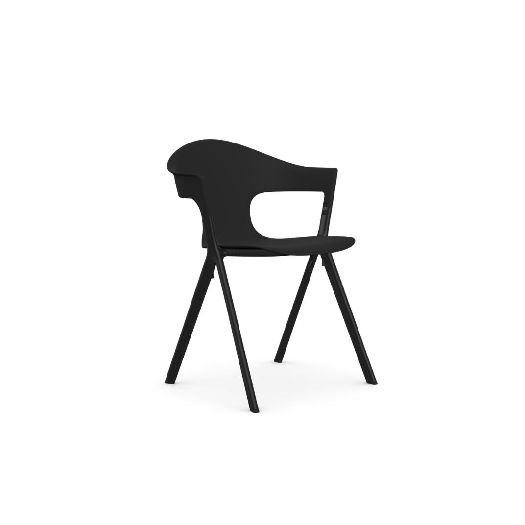 Axyl Side Chair on 4 Leg Frame