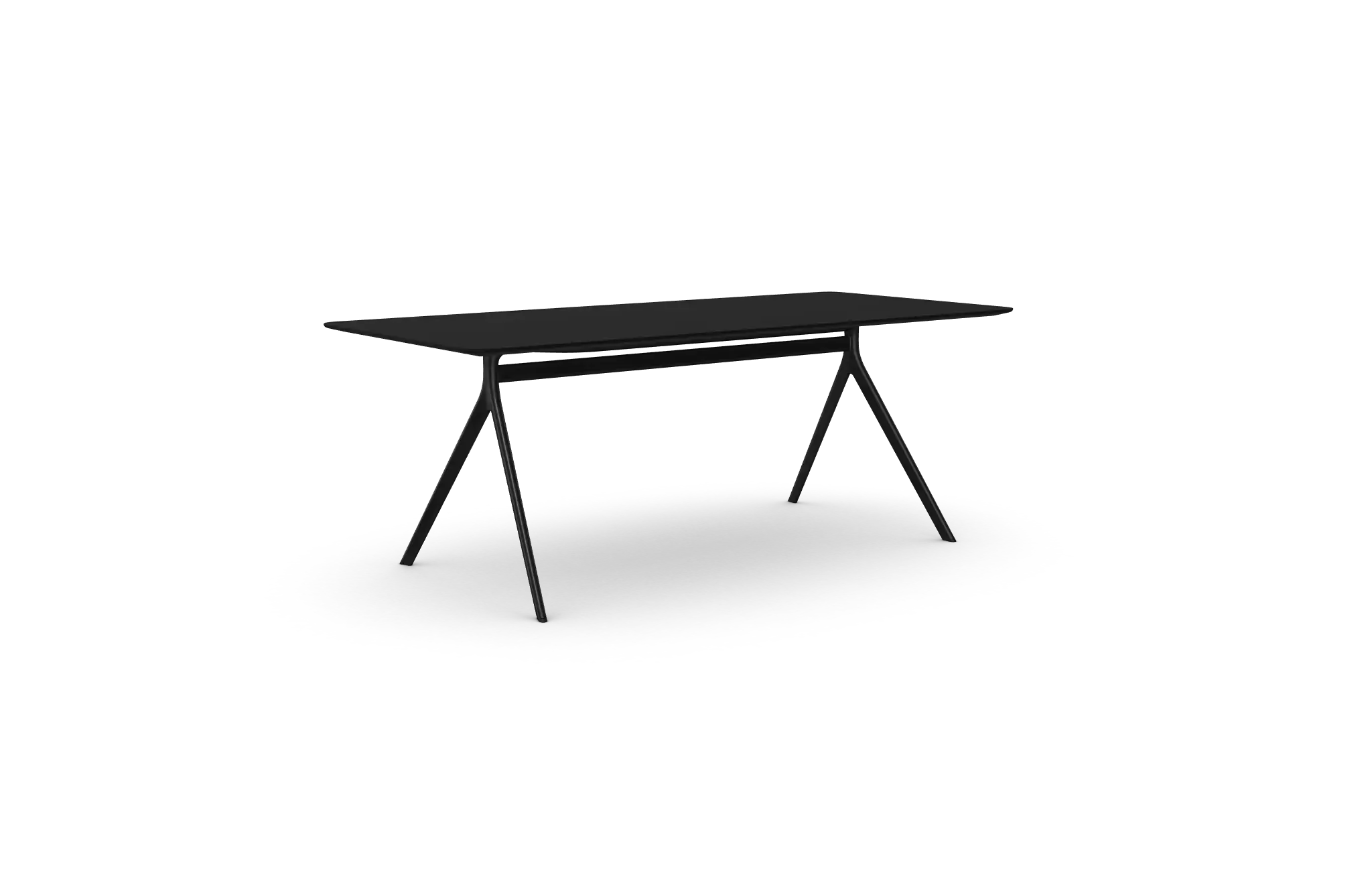 AXLIR2009 Axyl Dining Rectangular Table With Inset Legs - 2000mm x 900mm x 740mm