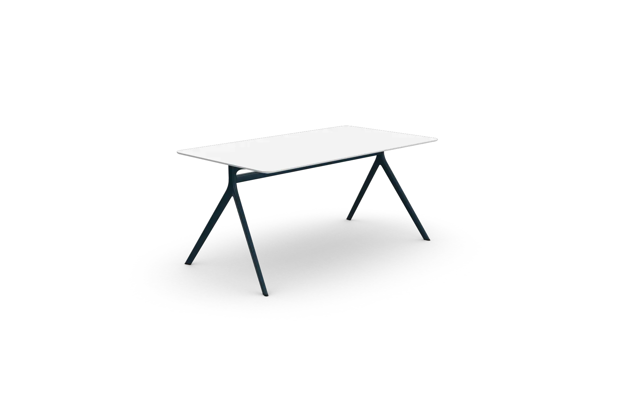 AXLR1609 - Axyl Dining Height Table, Rectangular Top, Standard Leg - 1600w x 900d x 740h