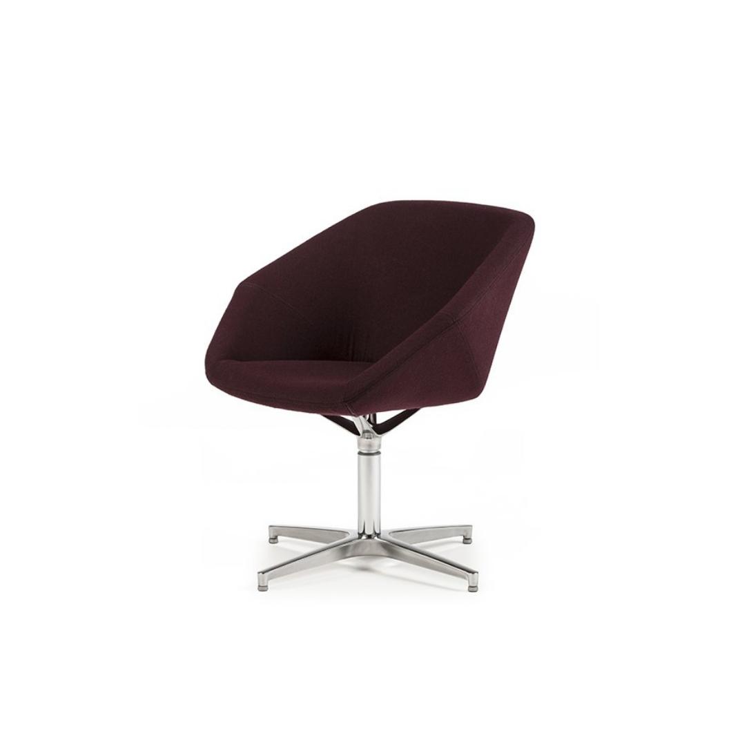 Clara Side Chair on a 4 Star Base