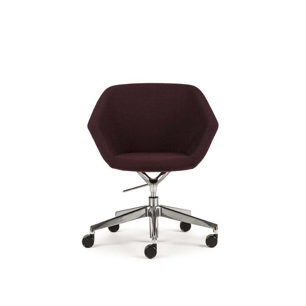 Clara Side Chair on a 5 Star Base