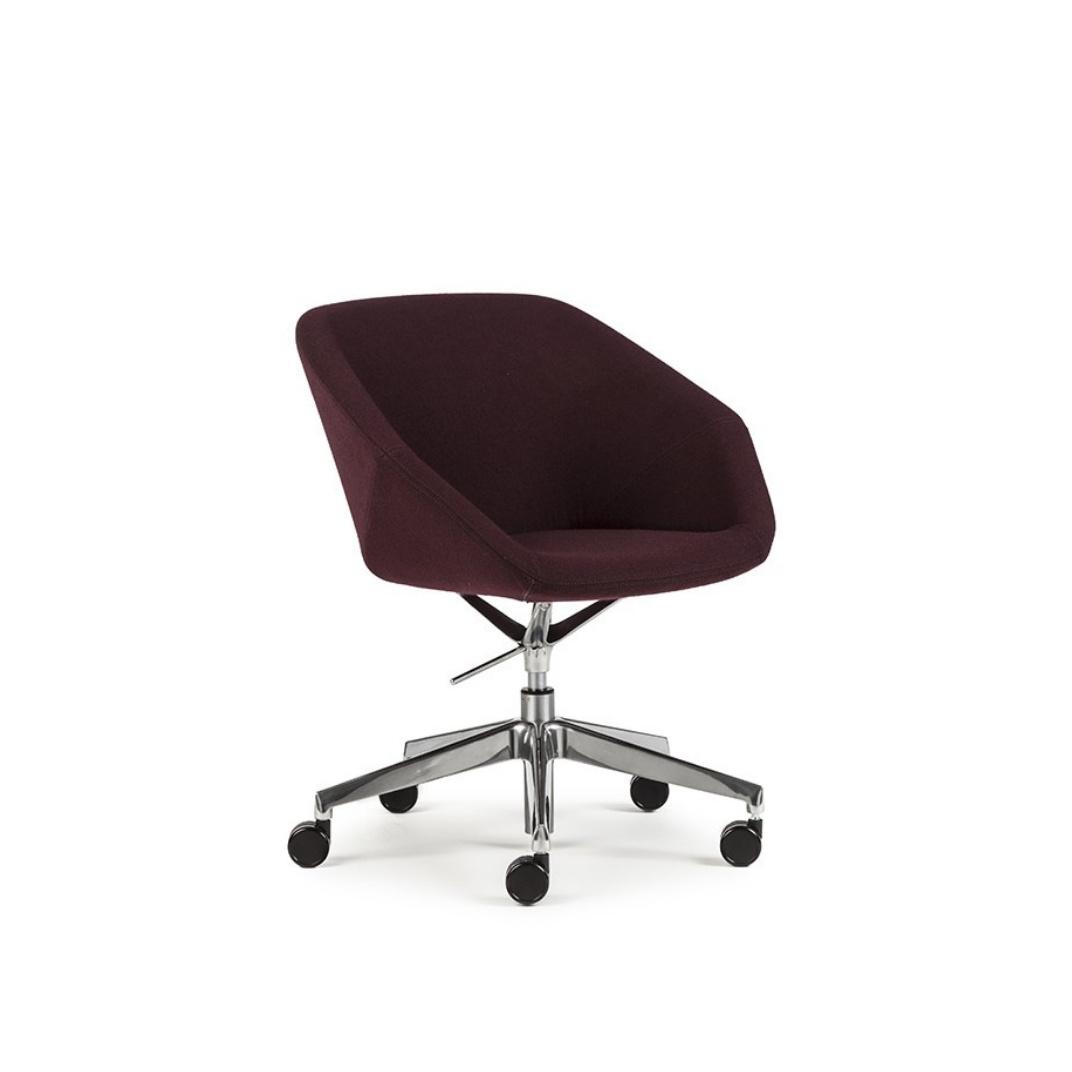 Clara Side Chair on a 5 Star Base