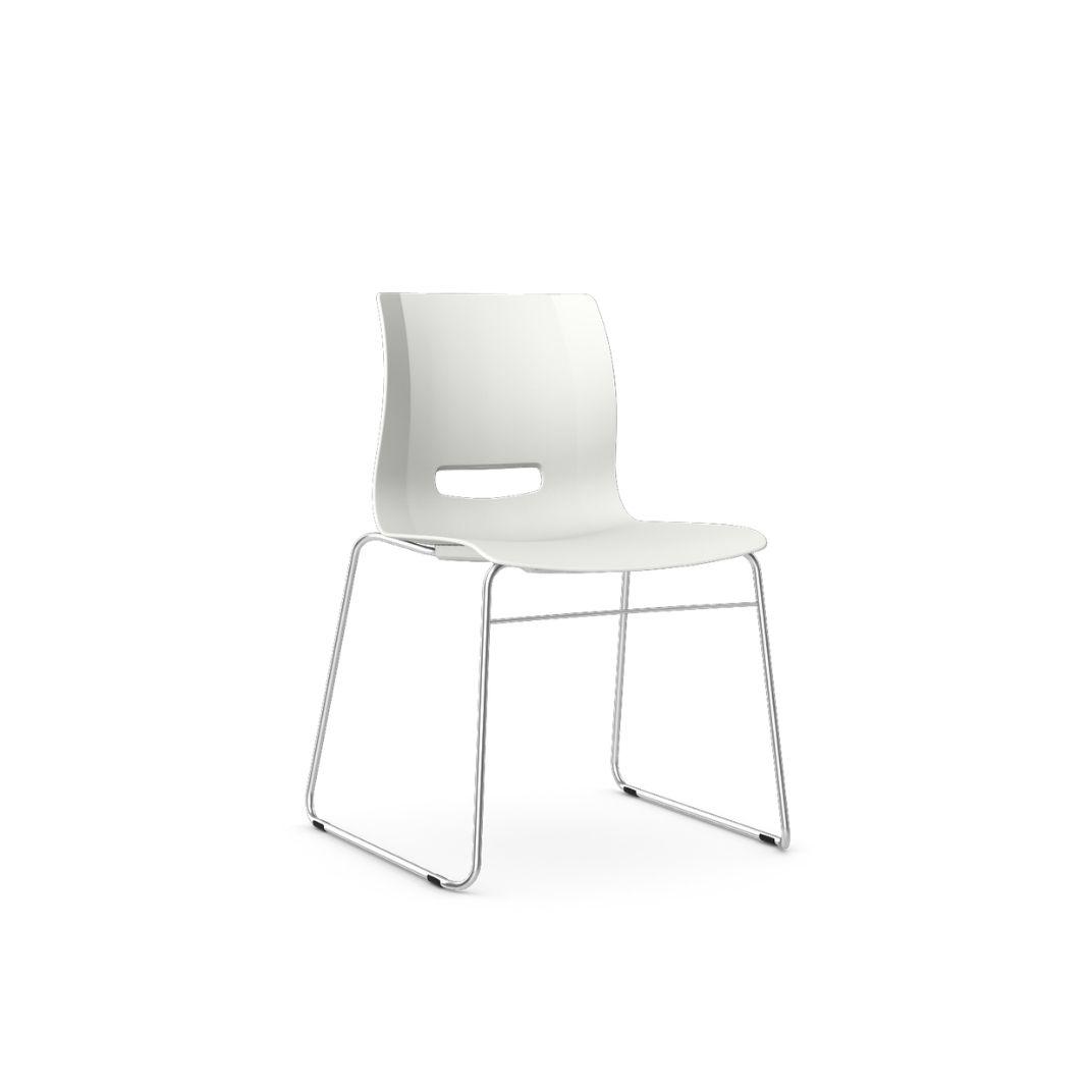 Casper Side Chair with Skid Base
