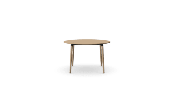 FLK12RD  Folk Round MDF Table - 1200mm x 740mm