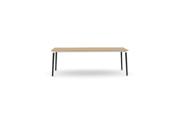 FLK2209RC Folk Rectangular MDF Table - 2200mm x 900mm x 740mm