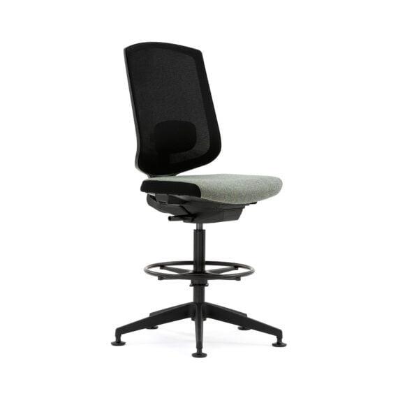 FLX2840D Freeflex Mesh Stool With Black Components