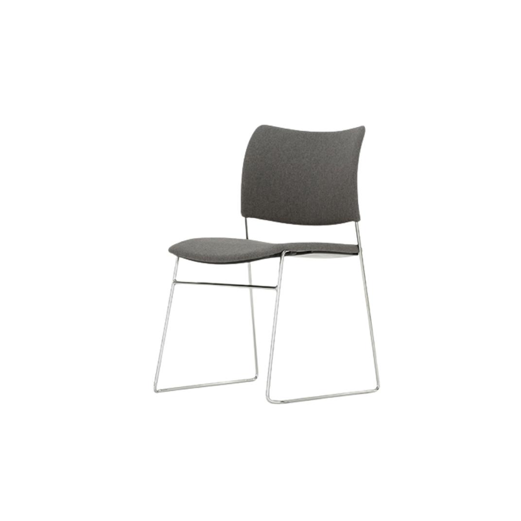 HD415 Elios Upholstered Seat and Back Without Arms