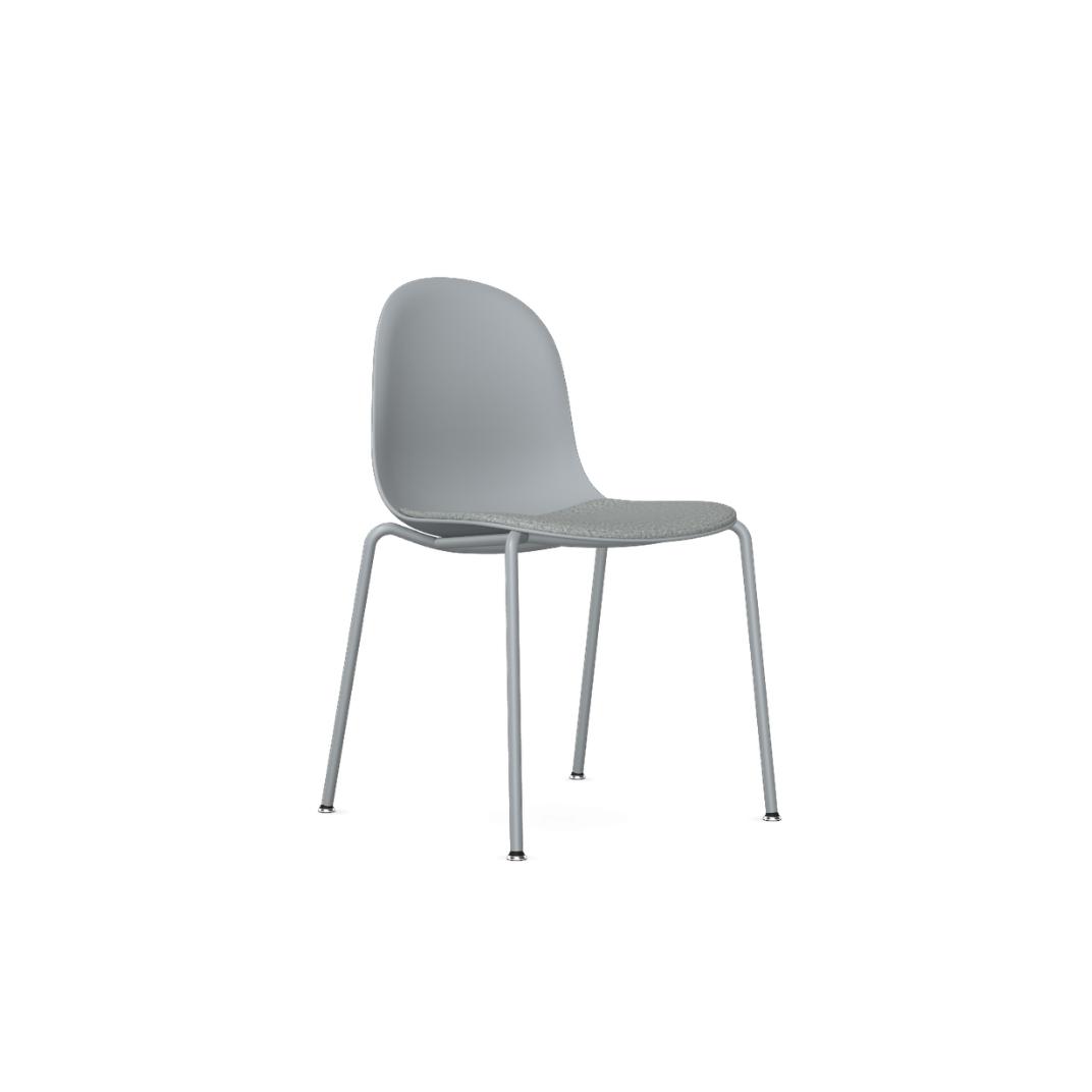 Kin Side Chair, 4 Leg Frame with Upholstered Seat Pad