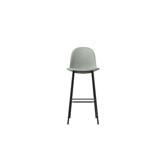 KIN602U3 Kin High Back Stool With 4 Leg Frame, Upholstered Shell
