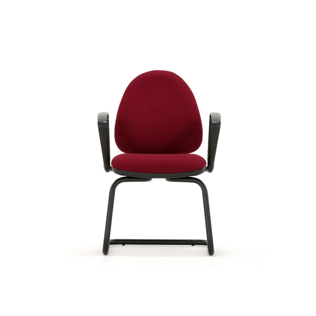 M20VA Mercury Visitor Chair, Fixed arms, Medium back