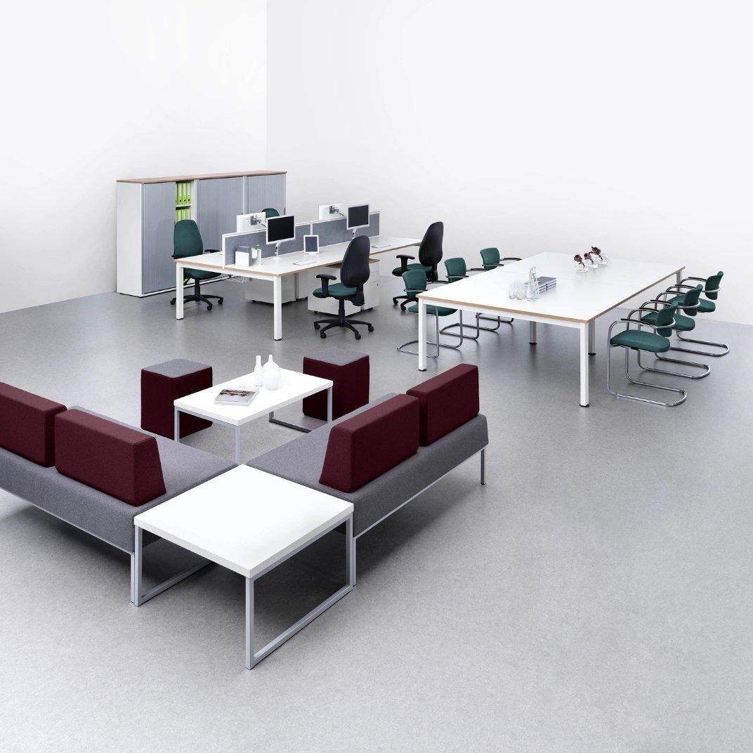 FBCD - Bank of 6 Freeway Back to Back Desks - Various Sizes Available