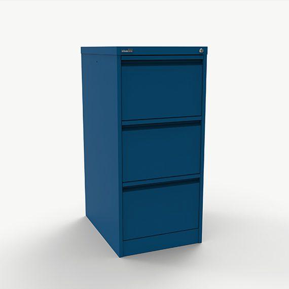 M:Line Filing Cabinet - Three Drawer Foolscap 