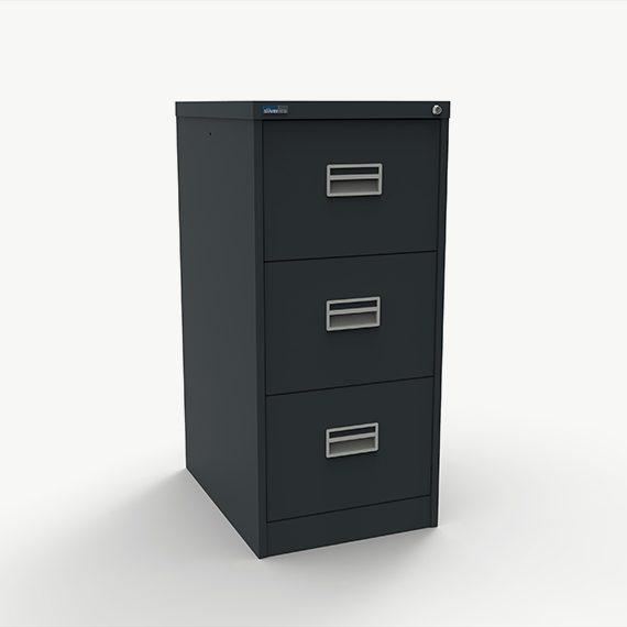 A4 Midi Filing Cabinet - Three Drawer 
