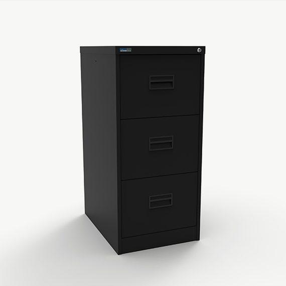 A4 Midi Filing Cabinet - Three Drawer 