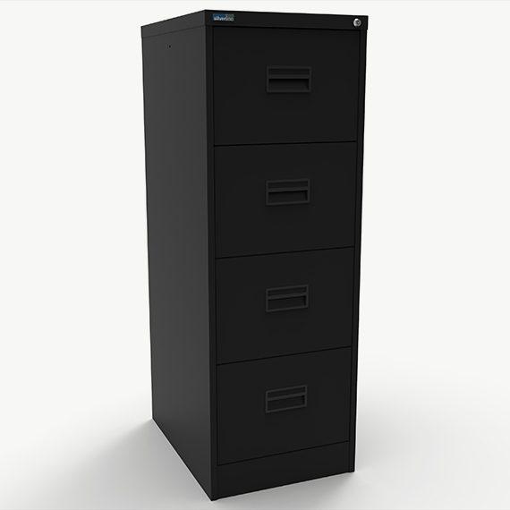 A4 Midi Filing Cabinet - Four Drawer 