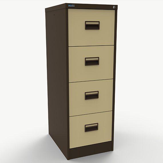 A4 Midi Filing Cabinet - Four Drawer 