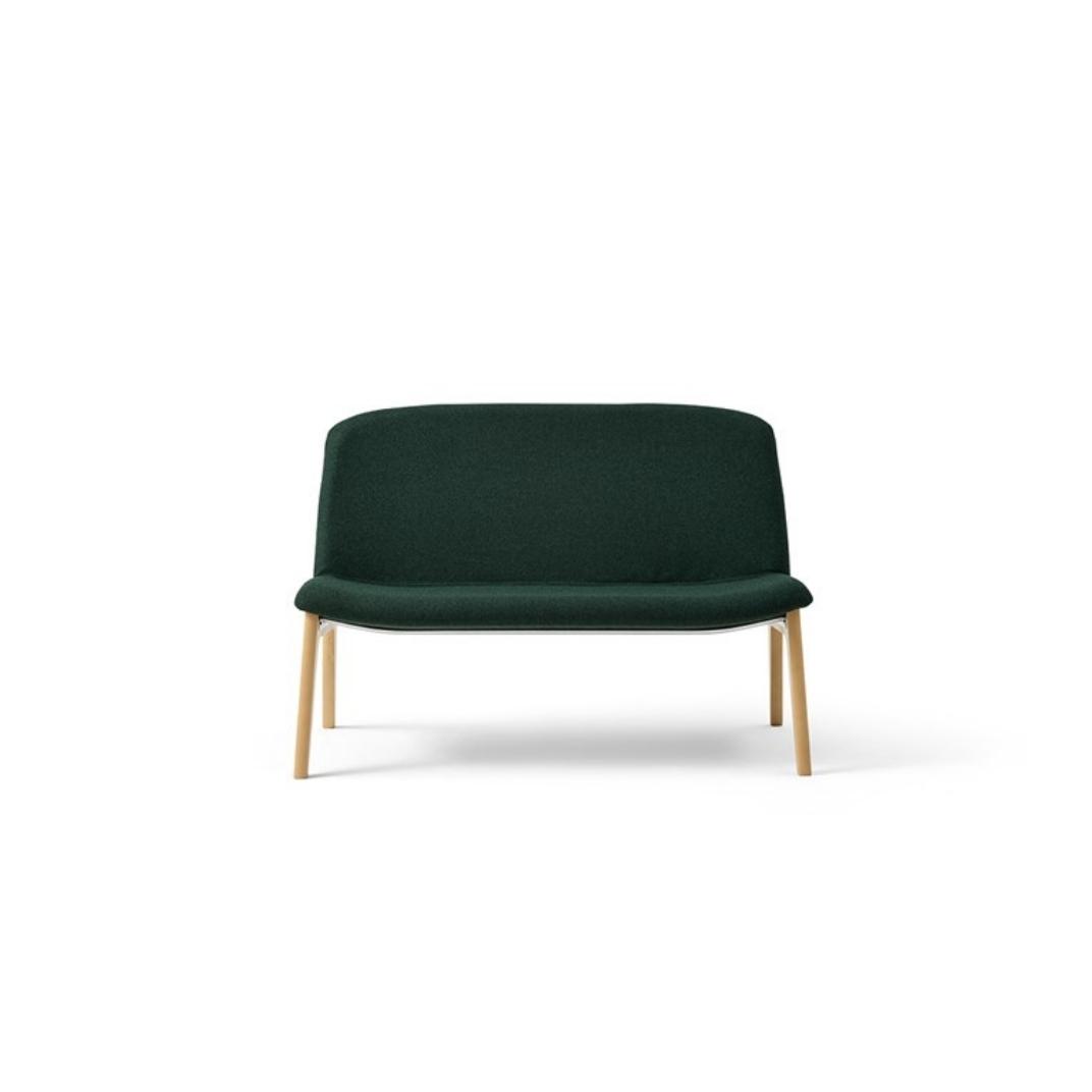 HRB70 Herbie 2 Seat Sofa on 4 Leg Wooden Frame