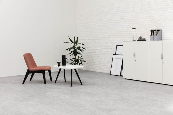 Clara Side Chair on a 4 Leg Frame With Castors