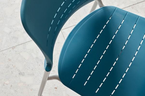 Jonny Plastic Chair with Glides