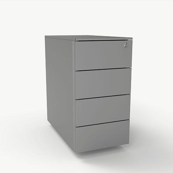 Pedestal - 4 Personal Drawers