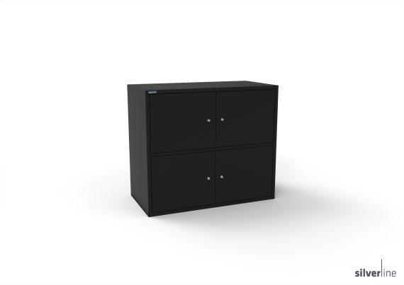M:Line Four Personal Lockers with digital kitlock