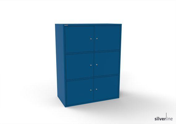 M:Line Six Personal Lockers with digital kitlock