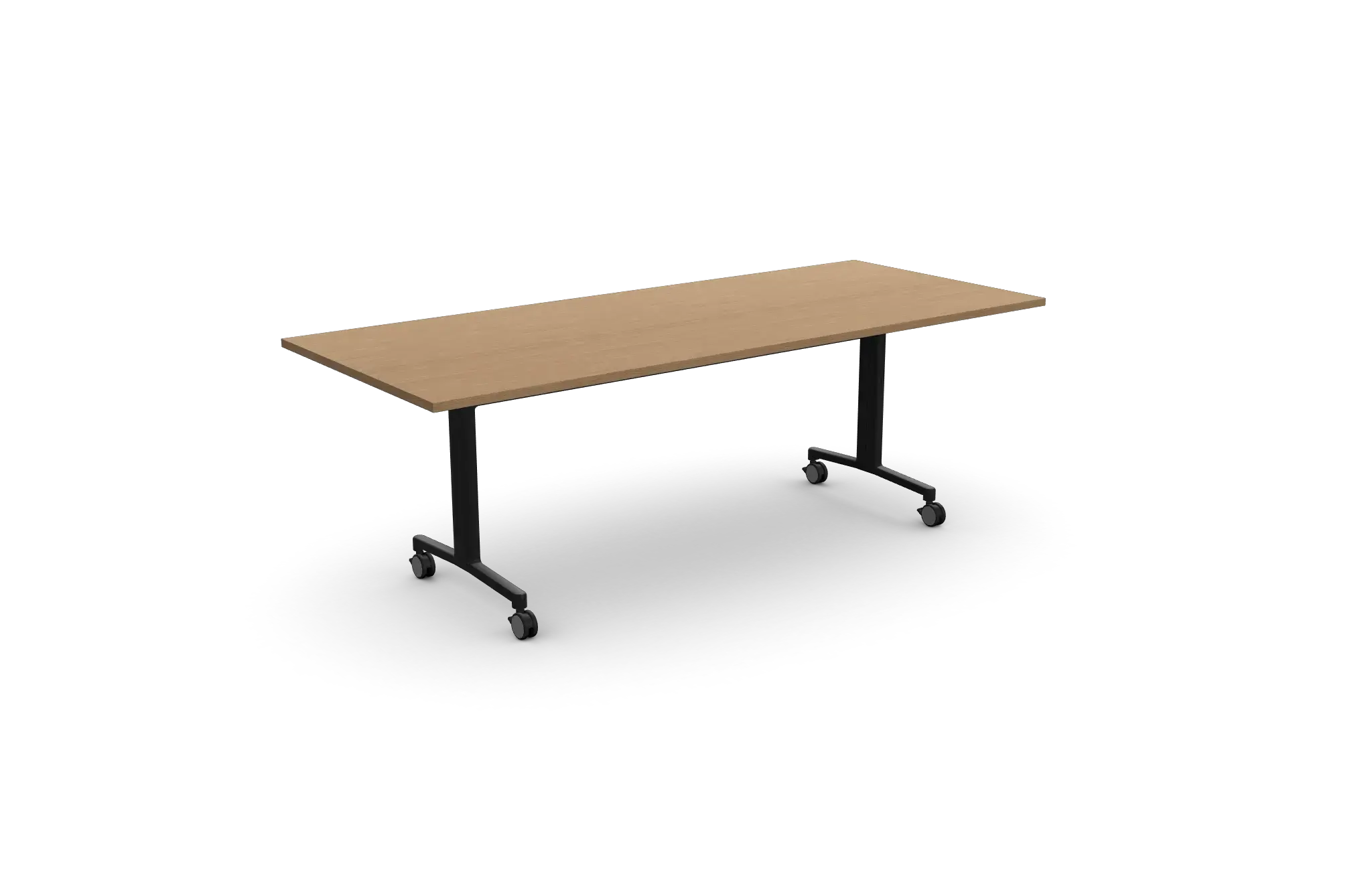 ARI2209RC Array Rectangular Collaborative Table - 2200mm x 900mm - Gas Assisted Lift