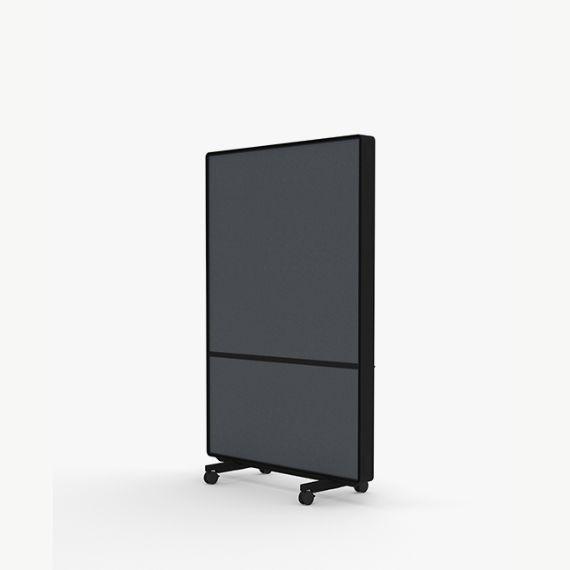 AW2012FFD Adapt Wall with Fabric and Drywipe Upper Panels and Fabric Lower Panels