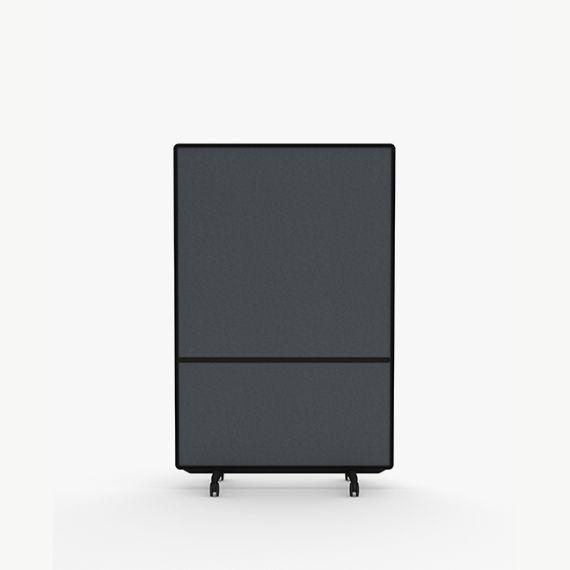 AW2012FFD Adapt Wall with Fabric and Drywipe Upper Panels and Fabric Lower Panels