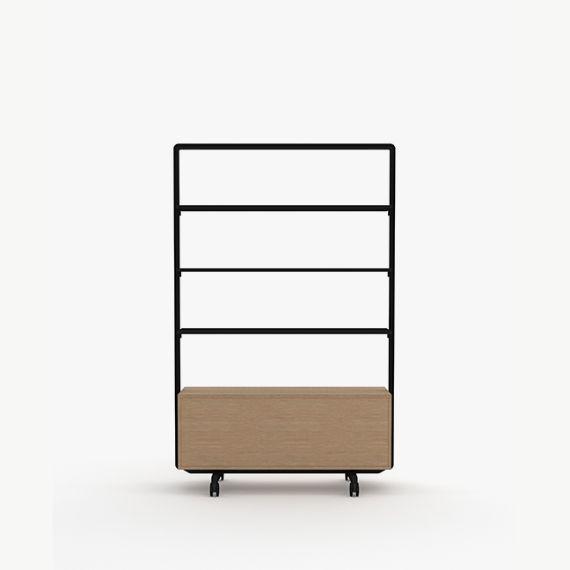 AW2012SH3DW4 Adapt Wall 3 Shelf Unit and Sliding Door Unit