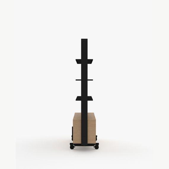 AW2012CHSL Adapt Wall 3 Shelf Unit and 4 Drawer Storage Unit
