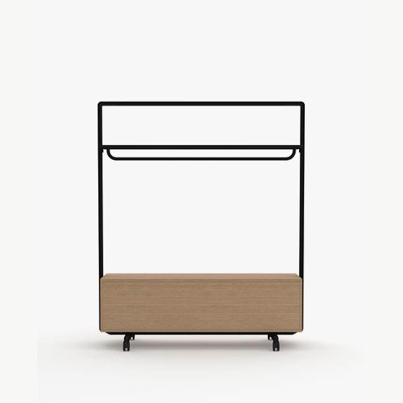 AW2016CHDW4 Adapt Wall with Coat Hanger and 4 Drawer Storage Unit