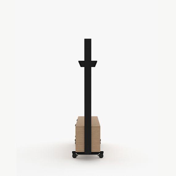 AW2012CHDW4 Adapt Wall with Coat Hanger and Sliding Door Unit
