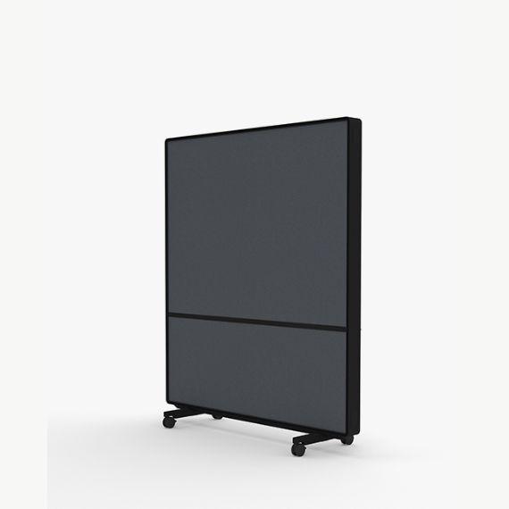 AW2016FFD Adapt Wall with Fabric and Drywipe Upper Panels and Fabric Lower Panels