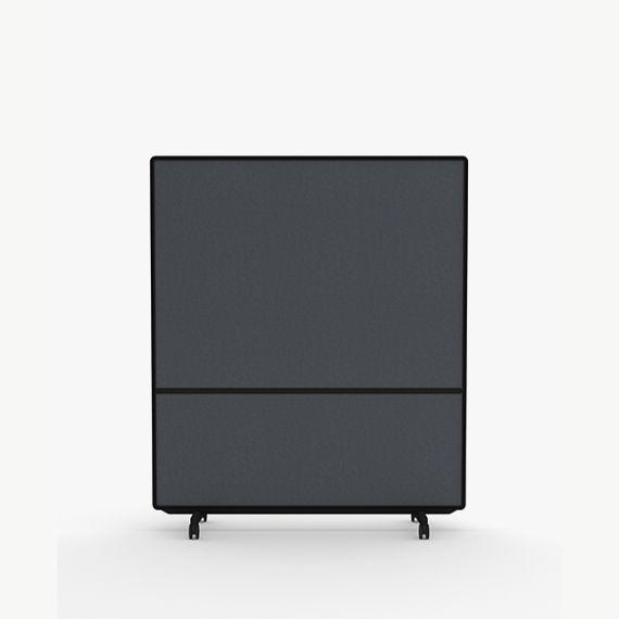 AW2016FFD Adapt Wall with Fabric and Drywipe Upper Panels and Fabric Lower Panels