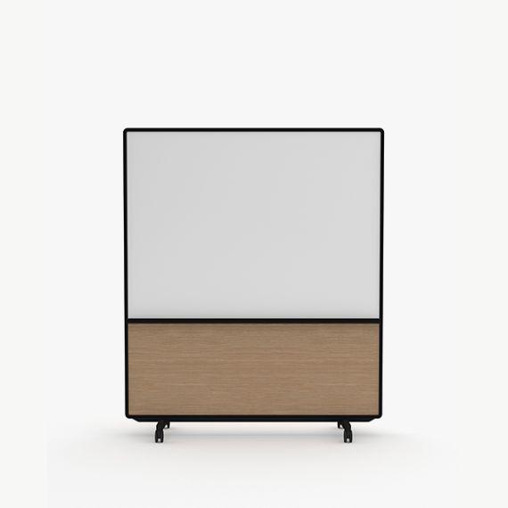 AW2016MMD Adapt Wall with Magnetic Drywipe Upper Panels and MFC Lower Panels