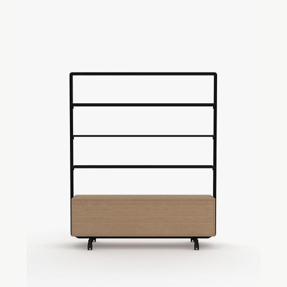 AW2016SH3DW4 Adapt Wall 3 Shelf Unit and Sliding Door Unit