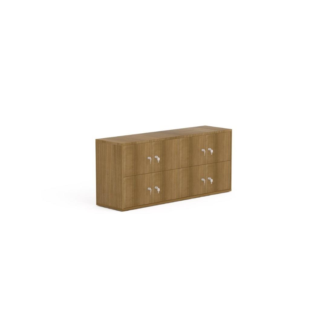 MSF7-16-LU Desk End Locker Unit