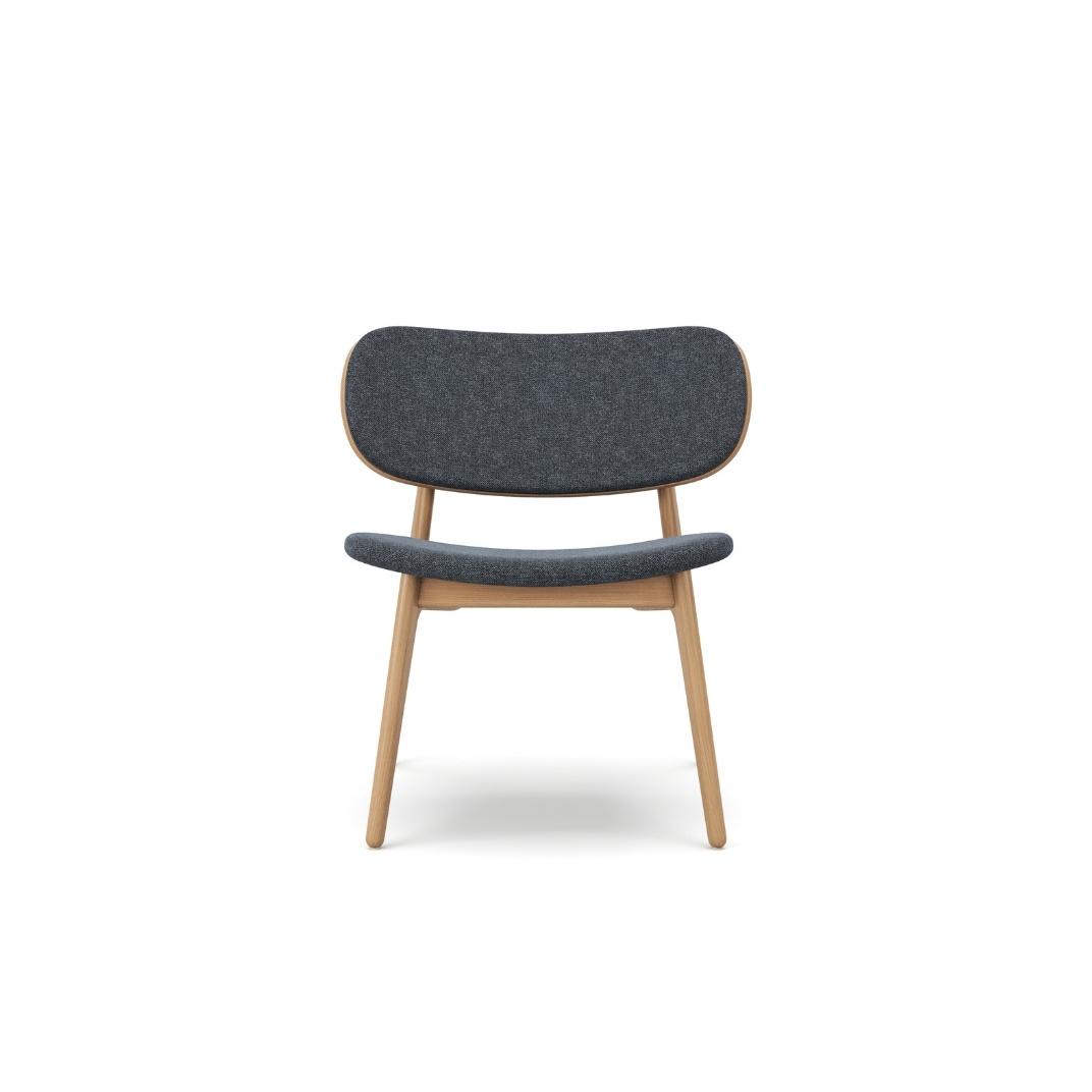 PLC Lounge Chair with Upholstered Shell