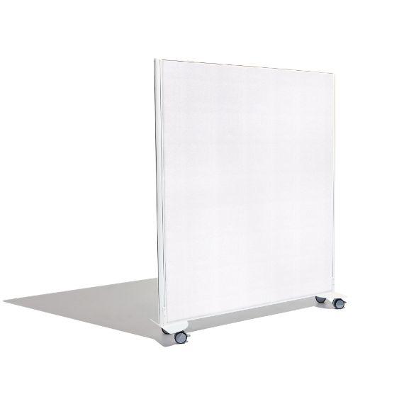 MA8-16-PDW-M-TB2 Marathon Freestanding Screen, 1600 High, Part Dry Wipe (1200h), 800 Wide, Magnetic Dry Wipe, Double Toolrail