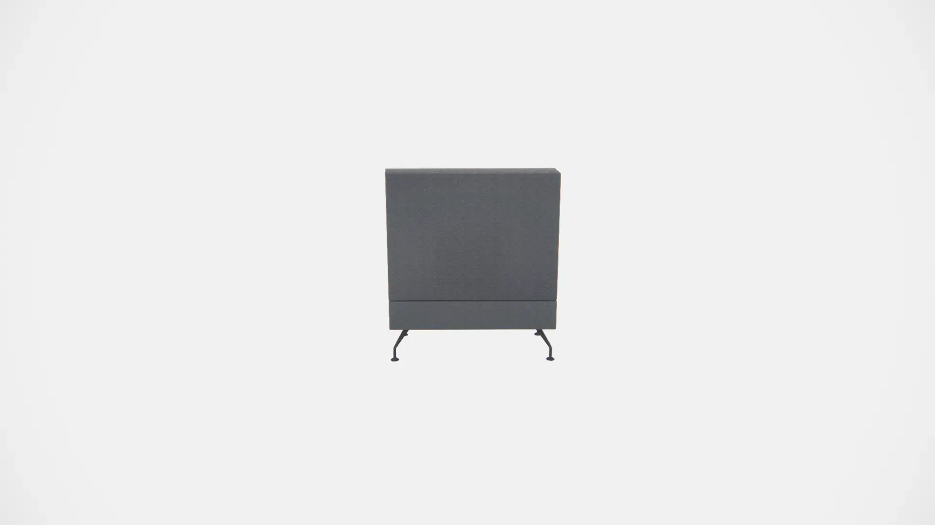 PR-28 HB - Perimeter High Back Straight Unit and Right Corner Back