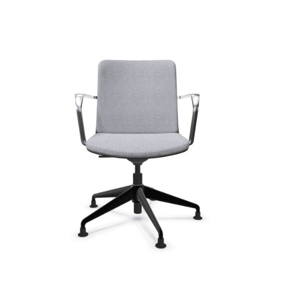 CALDER - MBS5 - Midback Swivel Chair With Tilt Mechanism On 5 Star Base