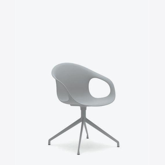 Kin Arm Chair With 4 Star Swivel Base
