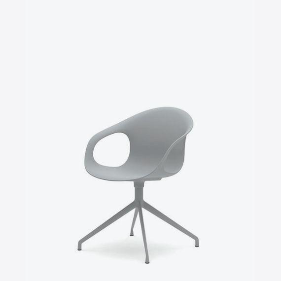 Kin Arm Chair With 4 Star Swivel Base