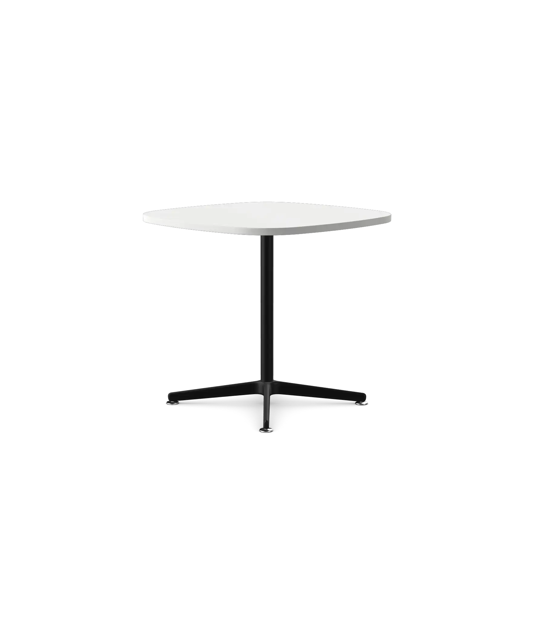 ALP08SS Ad-Lib Soft Square Meeting Table - 800mm x 800mm x 740mm