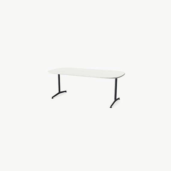 ALP2010SR Ad-Lib Soft Rectangular Meeting Table - 2000mm x 1000mm x 740mm