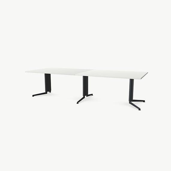 ALP3012RC Ad-Lib Rectangular Meeting Table - 3000mm x 1200mm x 740mm