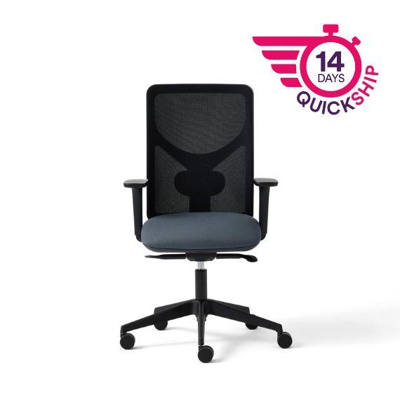 Pluto Plus Mesh Task Chair, Synchronised Mechanism