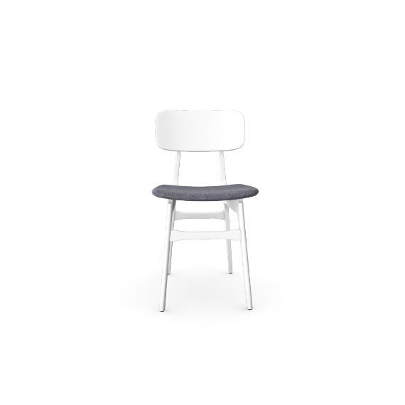 Verge Chair with Upholstered Seat Pad