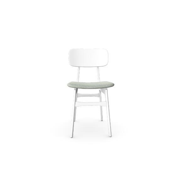Verge Chair with Upholstered Seat Pad